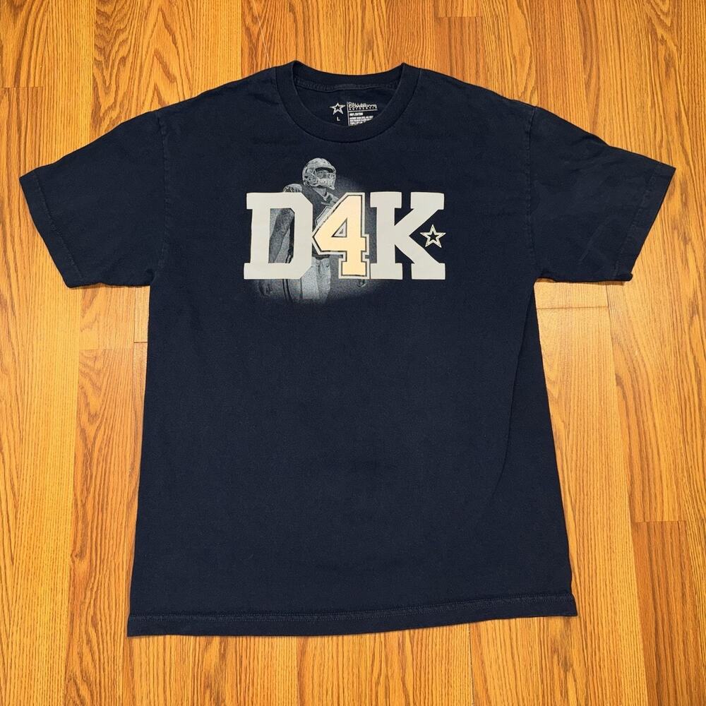 NFL Dallas‎ Cowboys Men's "D4K" T Shirt -Size Large